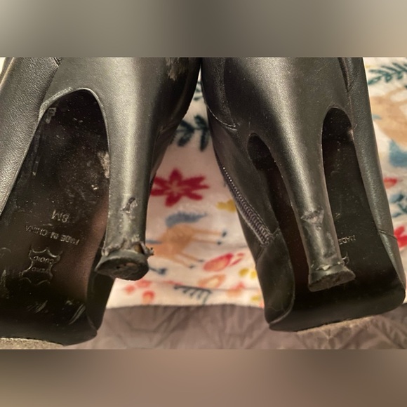 NYLA knee-high leather boot, GUC - Picture 10 of 12